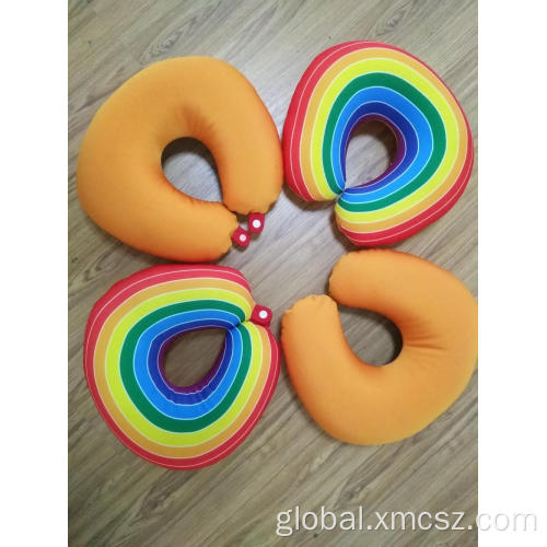 Polyester Neck Pillow Custom printed spandex travel neck pillow Manufactory